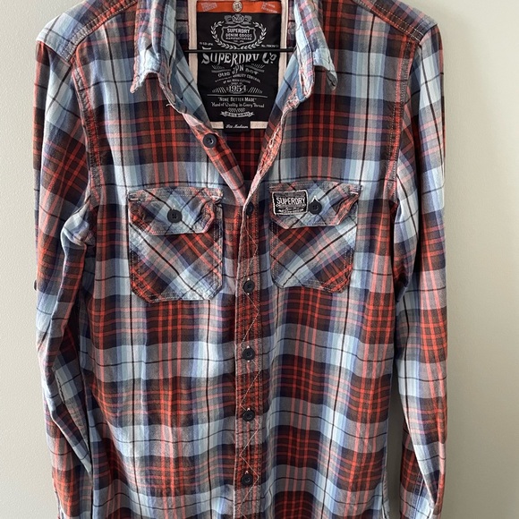 Superdry Plaid Shirt - Picture 2 of 3